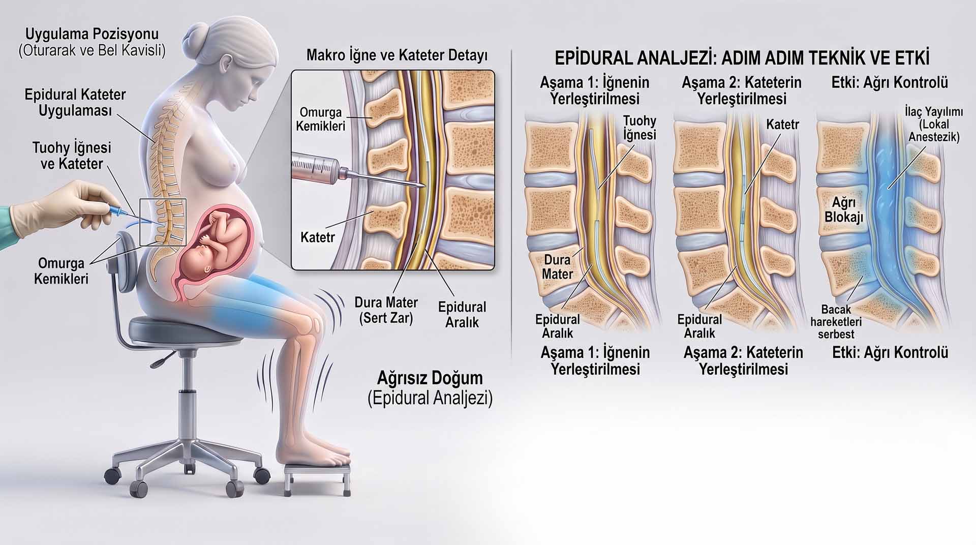 Prenses Doğum (Epidural Analjezi ile Normal Doğum)